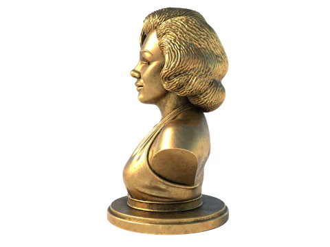 Marilyn Monroe statue 3D Model