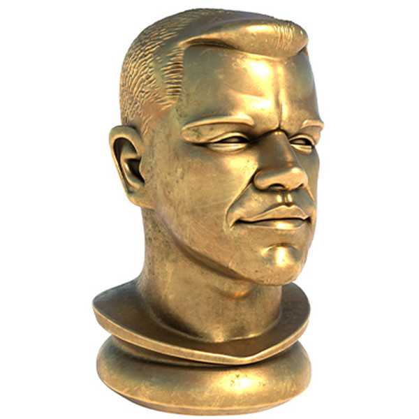 Matt statue 3D मॉडल .c4d .max .obj .3ds .fbx .stl .blend 
