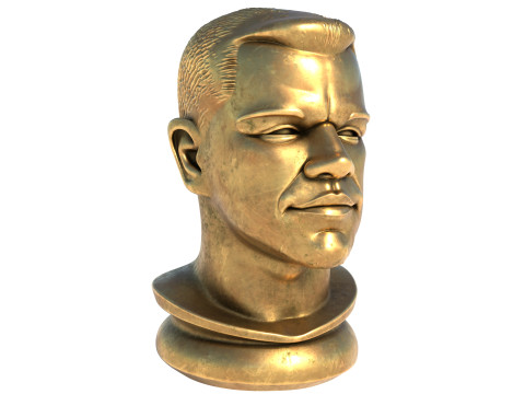 Matt statue 3D मॉडल