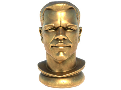 Matt statue 3D मॉडल