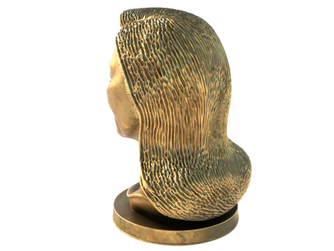 Michelle Yeoh statue 3D Model