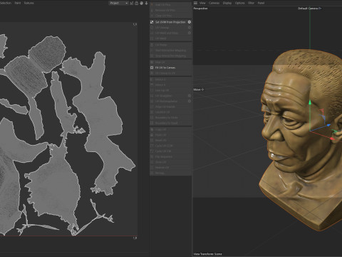 Morgan statue 3Dモデル