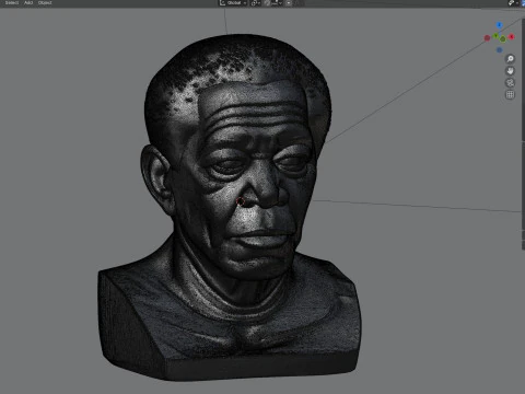 Morgan heykeli 3D Model