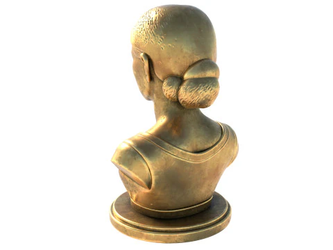 Statua di Natalie Portman Modello 3D