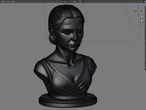 Statua di Natalie Portman Modello 3D