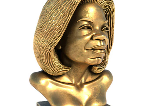 Pomnik Oprah Winfrey Model 3D