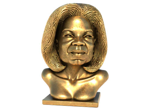 Oprah Winfrey statue 3D Model