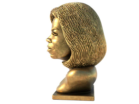 Oprah Winfrey statue 3D Model