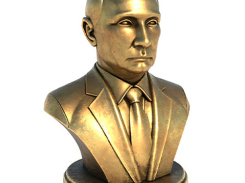 Putin statue Modelo 3D