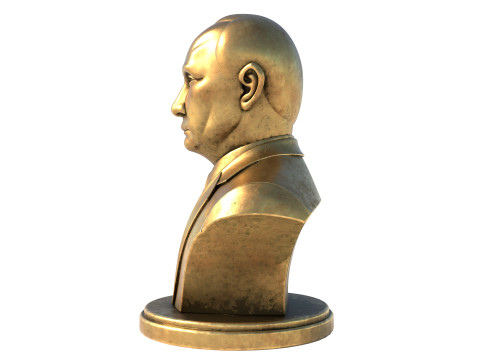 Putin statue 3D 模型
