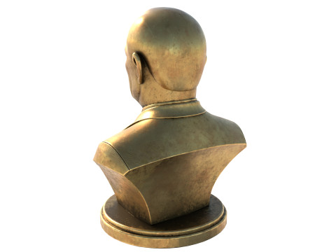 Putin statue 3D 模型