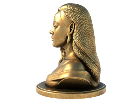 Rihanna statue 3D मॉडल