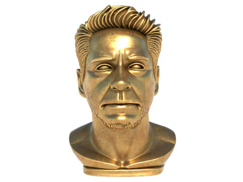 Robert Downey Jr statue 3D Model