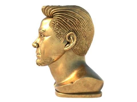 Robert Downey Jr statue 3D Model