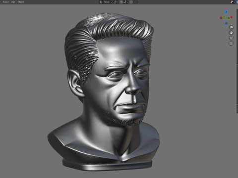 Robert Downey Jr statue 3D 模型