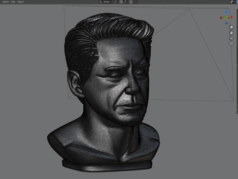 Robert Downey Jr statue 3D 模型
