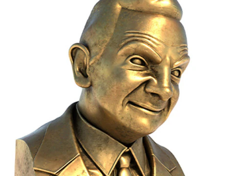 Pomnik Rowana Atkinsona Model 3D