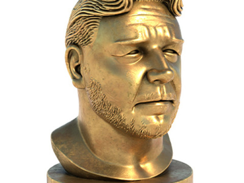Rusell statue Modèle 3D