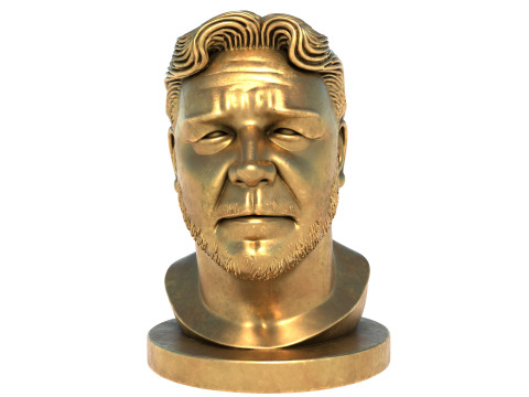 Rusell statue 3D 模型