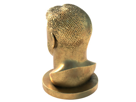 Rusell statue 3D 模型