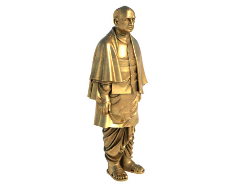 Sardar patel statue Modèle 3D