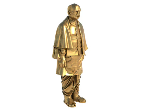 Sardar patel statue 3D Model