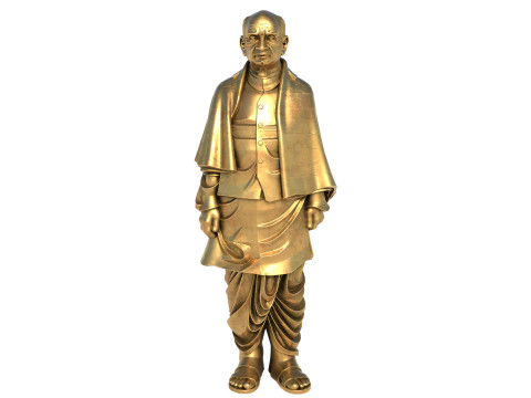 Sardar patel statue Modèle 3D