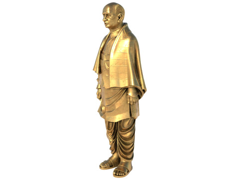 Sardar patel statue Modèle 3D
