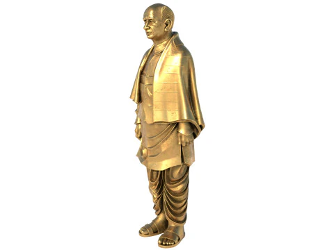 Sardar patel statue 3D Model