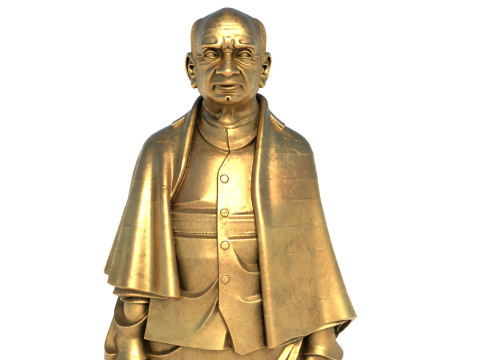 Sardar patel statue Modèle 3D