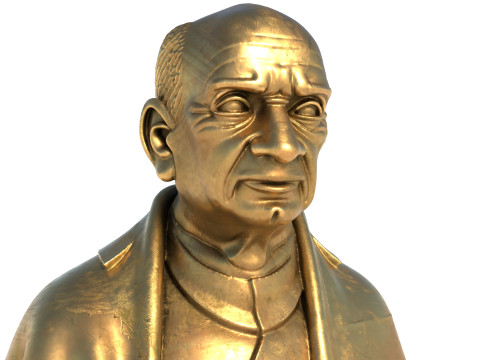 Sardar patel statue Modèle 3D