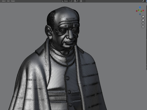 Sardar patel statue Modèle 3D