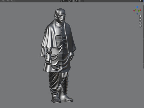 Sardar patel statue Modèle 3D