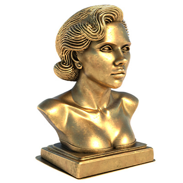 Scarlett statue Modelo 3D .c4d .max .obj .3ds .fbx .stl .blend 