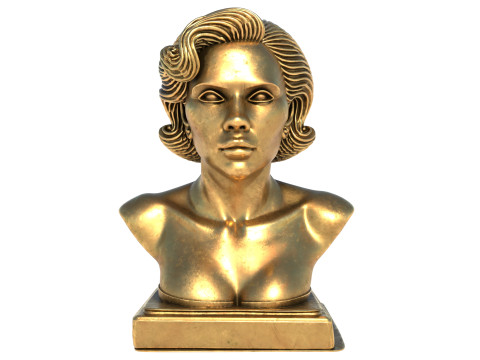 Scarlett statue Modelo 3D