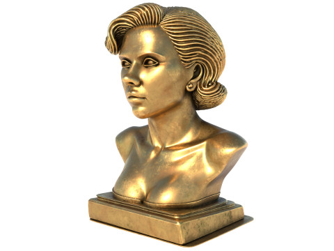 Scarlett statue Modelo 3D