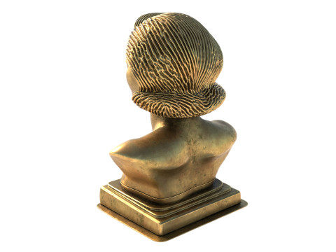 Scarlett statue Modelo 3D