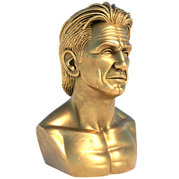 Sean penn statue Modèle 3D .c4d .max .obj .3ds .fbx .stl .blend 