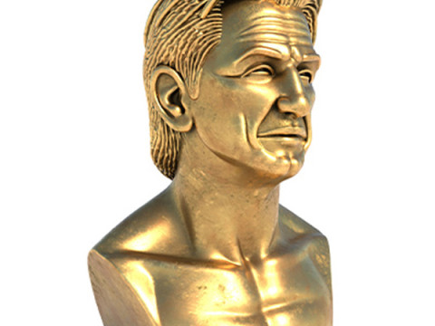 Sean penn statue 3D Model
