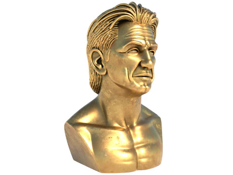 Statua di Sean Penn Modello 3D