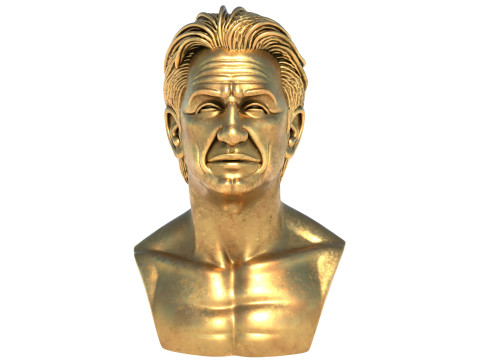 Sean penn statue Modèle 3D
