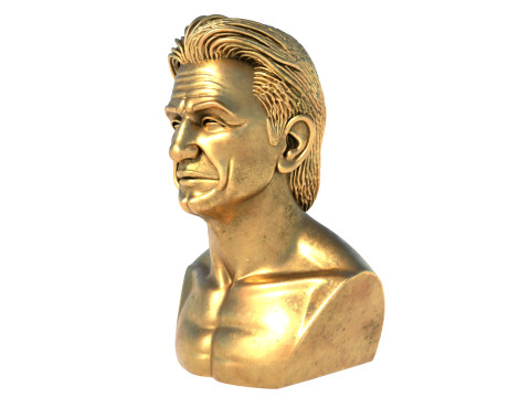 Sean penn statue Modèle 3D
