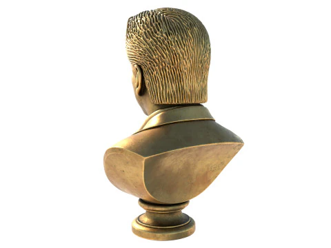 Shah Rukh Khan statue 3D Model