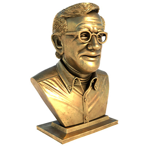 Steven Spielberg statue 3D 模型 .c4d .max .obj .3ds .fbx .stl .blend 