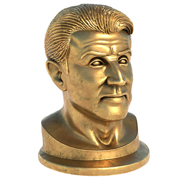 Sylvester statue 3D Model .c4d .max .obj .3ds .fbx .stl .blend 