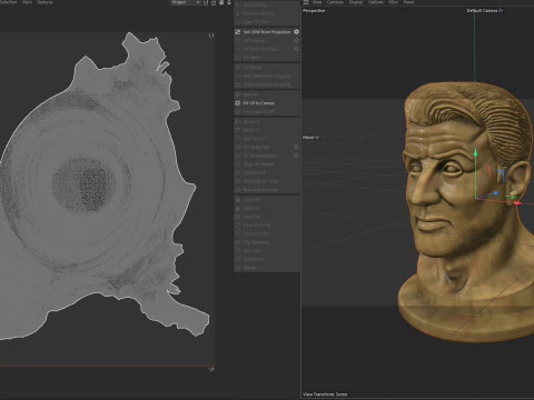 Statua di Silvestro Modello 3D
