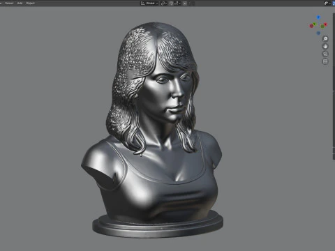 Taylor heykeli 3D Model