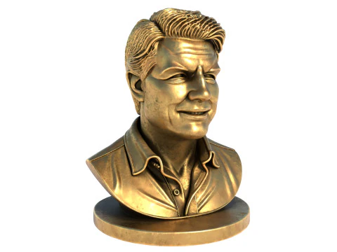 Tom cruise statue 3D Model