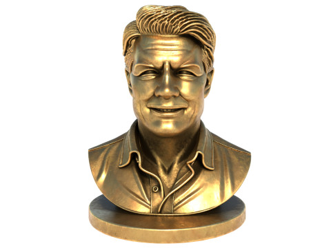 Tom cruise statue 3D Model