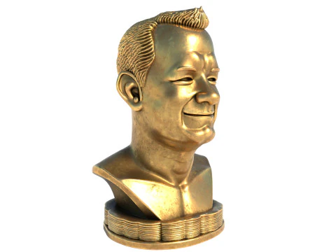 Statua di Tom Hanks Modello 3D